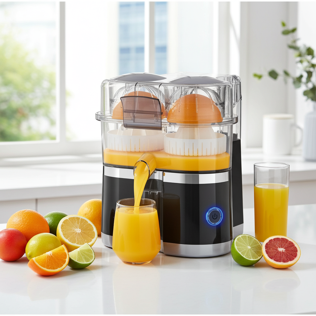 Dual Head Electric Juicer
