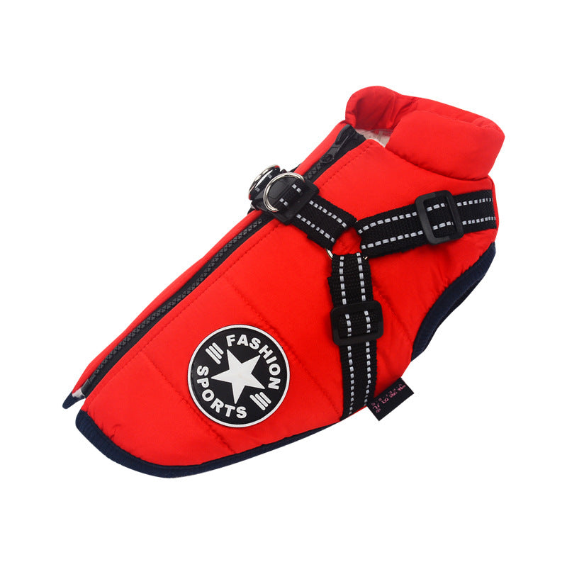 Waterproof Dog Harness Jacket  - Warm, Dry & Ready for Any Weather