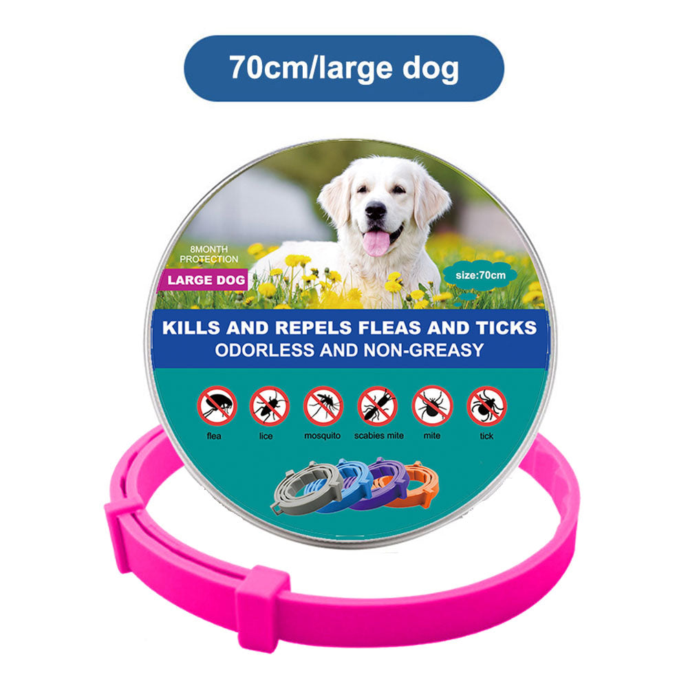 Antiparasitic Pet Collar – Long-Lasting Flea &amp; Tick Protection