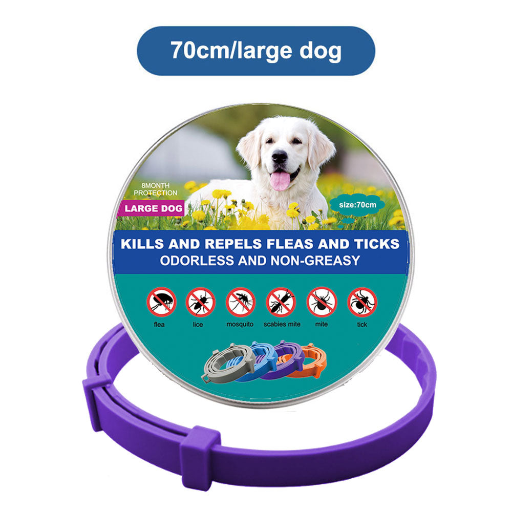 Antiparasitic Pet Collar – Long-Lasting Flea &amp; Tick Protection