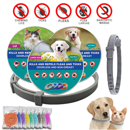 Antiparasitic Pet Collar – Long-Lasting Flea &amp; Tick Protection