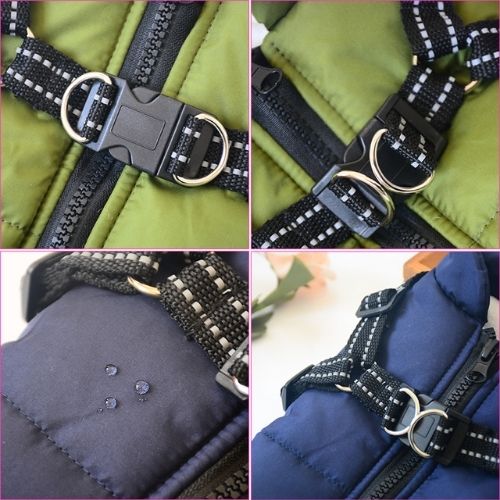 Waterproof Dog Harness Jacket  - Warm, Dry & Ready for Any Weather