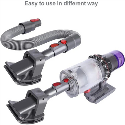 Pet Groom Vacuum Attachment for Dyson V6–V15 | Self-Cleaning Grooming Tool