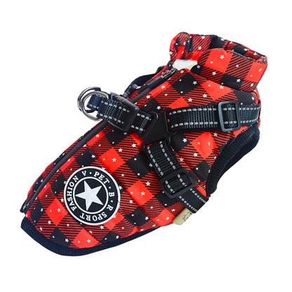Waterproof Dog Harness Jacket  - Warm, Dry & Ready for Any Weather
